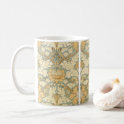 St. James van William Morris, Acanthusbladeren Koffiemok (Met donut)