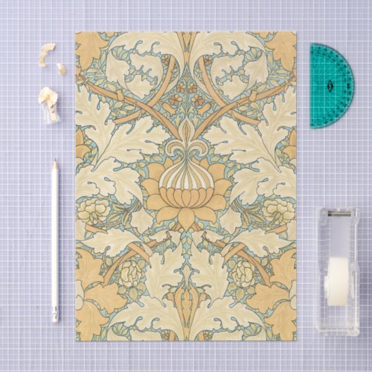 St. James van William Morris, Acanthusbladeren Tissuepapier (Craft)