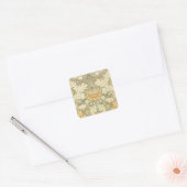 St. James van William Morris, Acanthusbladeren Vierkante Sticker (Envelop)