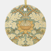 St. James van William Morris, Textielpatroon Keramisch Ornament (Voorkant)