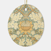St. James van William Morris, Textielpatroon Keramisch Ornament (Links)