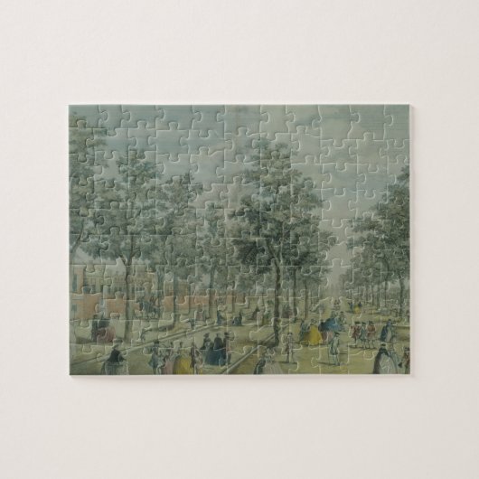 St. James's Park vlakbij de Stable Yard, 1750 Legpuzzel (Horizontaal)