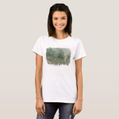 St. James's Park vlakbij de Stable Yard, 1750 T-shirt (Voorkant volledig)