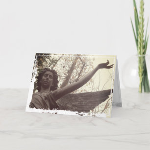 St. Jane Frances de Chantal Quote Angel Foto Art. Feestdagen Kaart