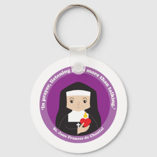 St. Jane Frances de Chantal Sleutelhanger