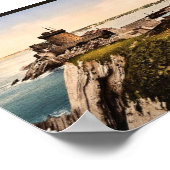 St Jean de Luz, Fort Socoa, Pyreneeën, Frankrijk Poster (Hoek)