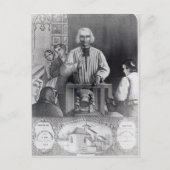 St. Jean-Marie Vianney preken, 19e eeuw Briefkaart (Voorkant)