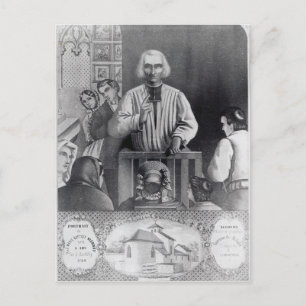 St. Jean-Marie Vianney preken, 19e eeuw Briefkaart