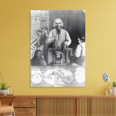 St. Jean-Marie Vianney preken, 19e eeuw Canvas Afdruk (Insitu (Woonkamer))