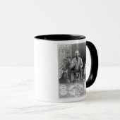 St. Jean-Marie Vianney preken, 19e eeuw Mok (Voorkant rechts)