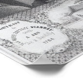 St. Jean-Marie Vianney preken, 19e eeuw Poster (Hoek)