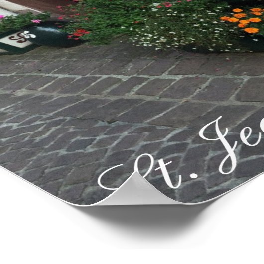 St. Jean Pied de Port 2 Poster (Hoek)