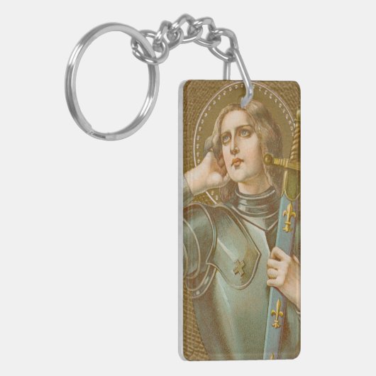 St. Jeanne d'Arc (JM 28) verdubbeld Sleutelhanger (Voorkant Links)
