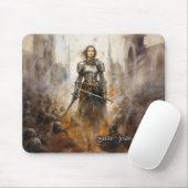 St. Jeanne d'Arc Mousepad, Christelijk #30 Muismat (Met muis)