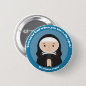 St. Jeanne Jugan Ronde Button 5,7 Cm (Voorkant /achterkant)
