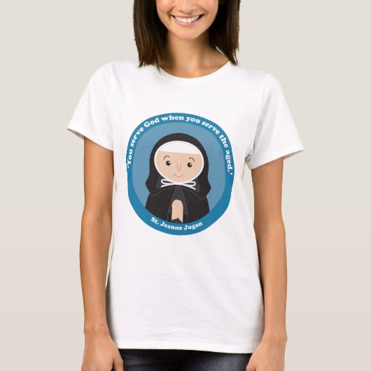 St. Jeanne Jugan T-shirt (Voorkant)
