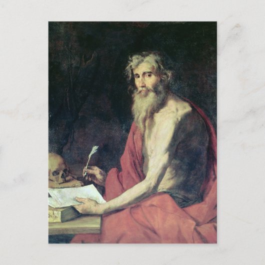 St. Jerome 2 Briefkaart (Voorkant)