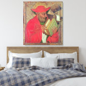 St. Jerome 2 Canvas Afdruk (Insitu (Slaapkamer))
