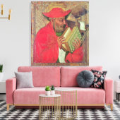 St. Jerome 2 Canvas Afdruk (Insitu (Woonkamer))