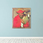 St. Jerome 2 Canvas Afdruk (Insitu (Houten vloer))