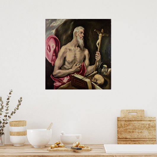 St. Jerome 2 Poster (Keuken)