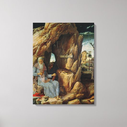 St. Jerome 3 Canvas Afdruk (Voorkant)