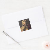 St. Jerome 3 Vierkante Sticker (Envelop)