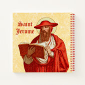 St. Jerome als kardinaal met Boek (P 004) (Achterkant)