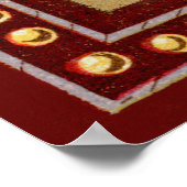 St. Jerome als kardinaal met lion (P 004) Poster (Hoek)