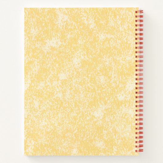 St. Jerome als kardinaal met lion (P 004) Scriptur Notitieboek (Achterkant)