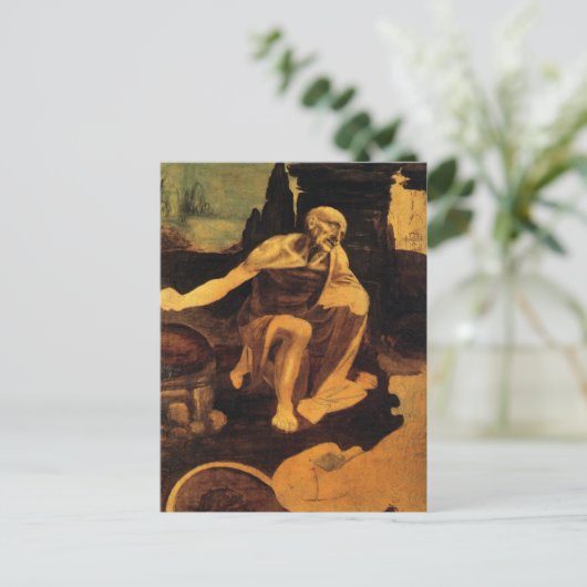 St. Jerome Briefkaart (Staand voorkant)