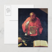 St. Jerome Briefkaart (Voorkant / Achterkant)