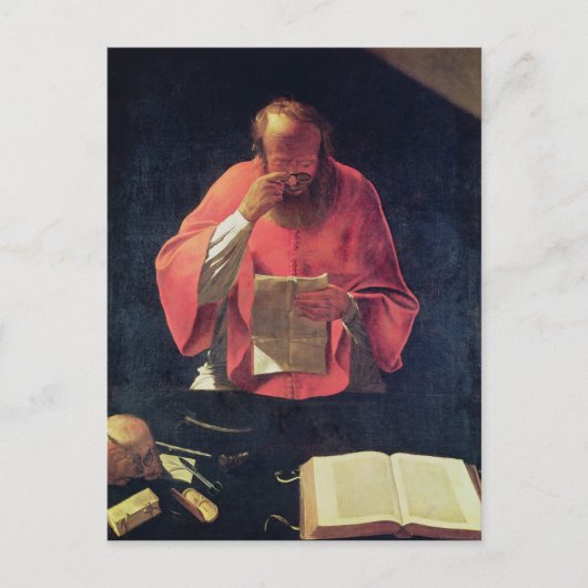 St. Jerome Briefkaart (Voorkant)