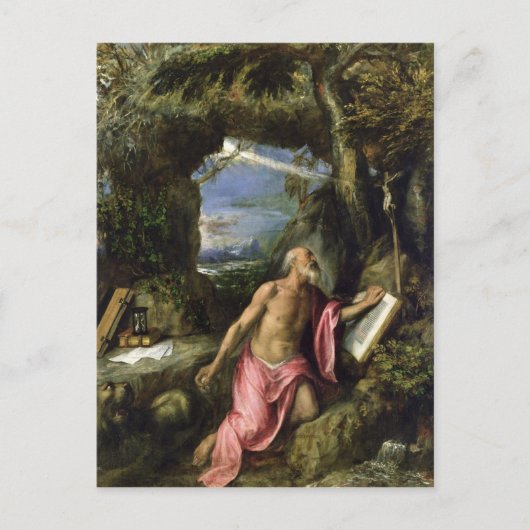 St. Jerome Briefkaart (Voorkant)