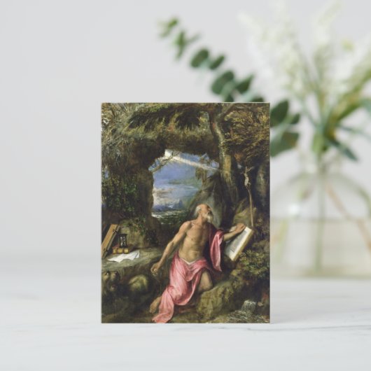 St. Jerome Briefkaart (Staand voorkant)