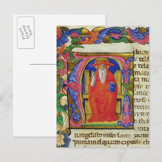 St. Jerome Briefkaart (Voorkant / Achterkant)