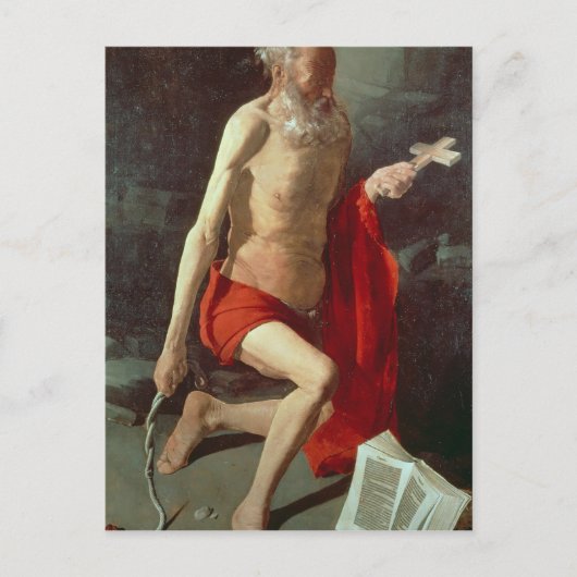 St. Jerome, c.1620 Briefkaart (Voorkant)