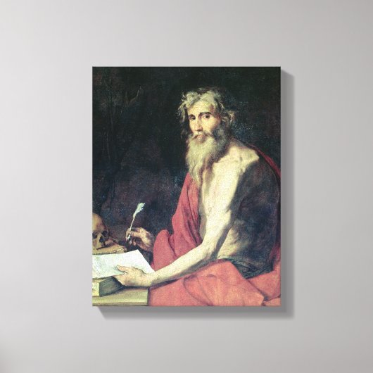 St. Jerome Canvas Afdruk (Voorkant)