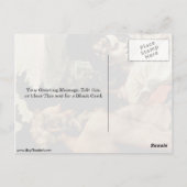 St. Jerome en Angel van Antonio Da Correggio Briefkaart (Achterkant)