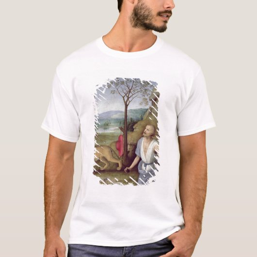 St. Jerome in de woestijn, c.1499-1502 T-shirt (Voorkant)