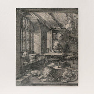 St. Jerome in zijn studeerkamer door Albrecht Düre Legpuzzel