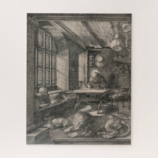 St. Jerome in zijn studeerkamer door Albrecht Düre Legpuzzel