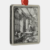 St. Jerome in zijn studie, 1514 Metalen Ornament (Rechts)