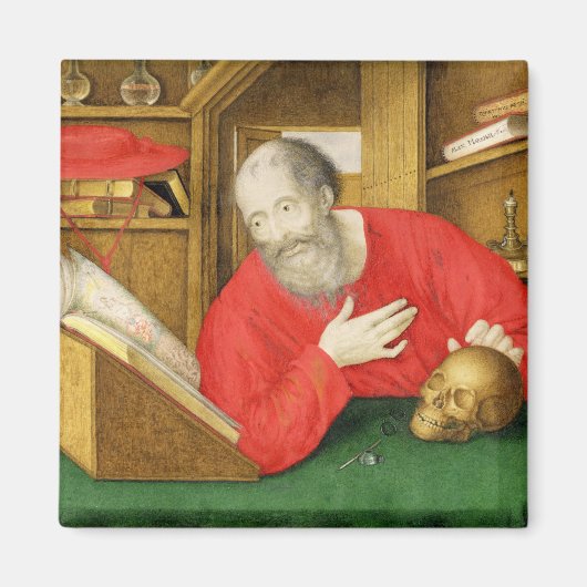 St. Jerome in zijn studie, 1650 (lichaamskleur en Magneet (Voorkant)