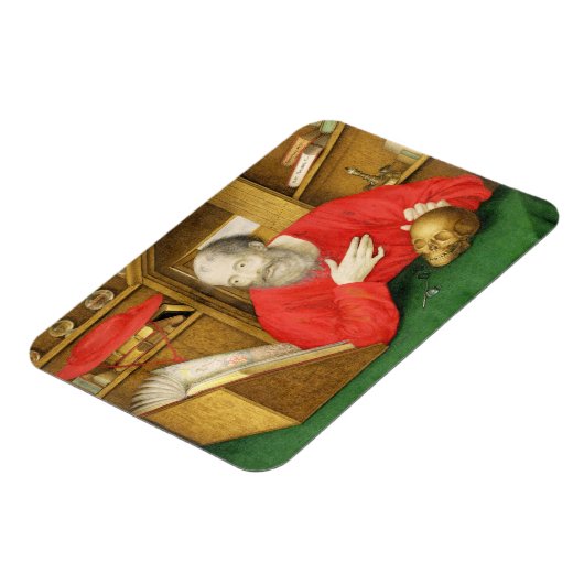 St. Jerome in zijn studie, 1650 (lichaamskleur en Magneet (Linkerzijde)