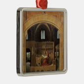 St. Jerome in zijn studie, c.1475 Metalen Ornament (Rechts)