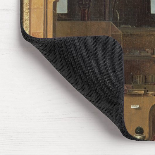 St. Jerome in zijn studie, c.1475 Muismat (Hoek)