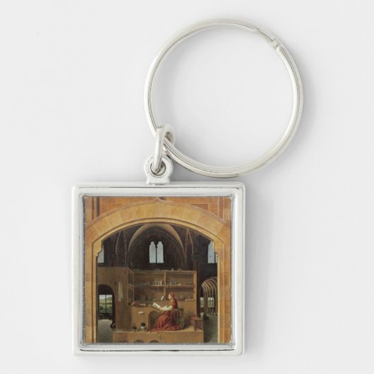 St. Jerome in zijn studie, c.1475 Sleutelhanger (Voorkant)