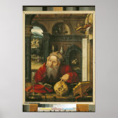 St. Jerome in zijn studie Poster (Voorkant)