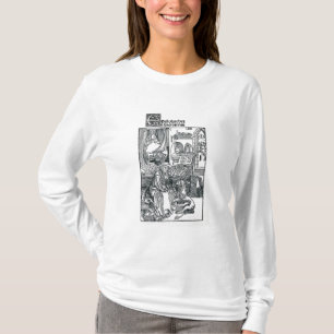 St. Jerome in zijn studie T-shirt